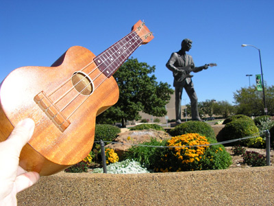 Buddy Holly Statue by Bryan Yeargain