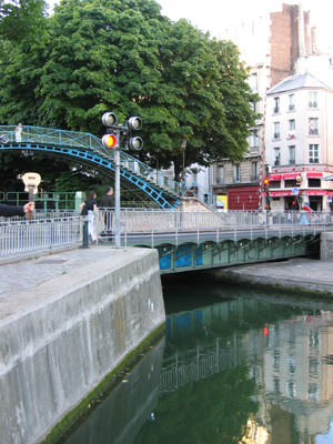Canal St Martin with Bertrand Saint Guillian