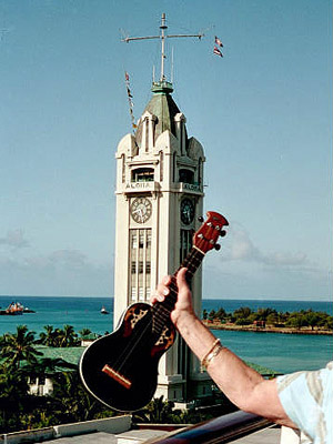 Honolulu Harbor by Shirley Palmer