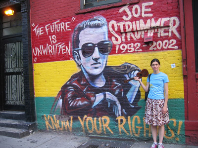 Joe Strummer by Dan the King Bluestein