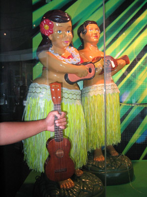 Giant Hula Dolls by Electro Ukulele Master Blaster